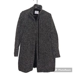 Old navy mock neck zipper pea coat